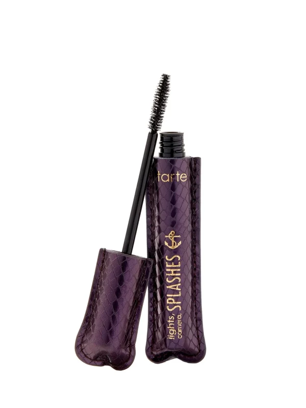 lights. camera. splashes? waterproof mascara